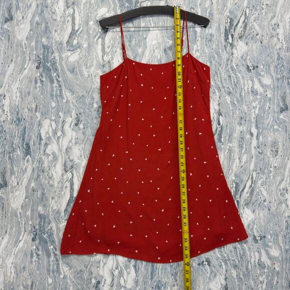 Dress Forum Preppy red heart polkadot minidress (M) - Picture 5 of 6